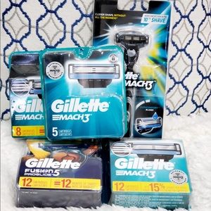 Gillette Bundle Pack-VALUED AT OVER 100 DOLLARS!!